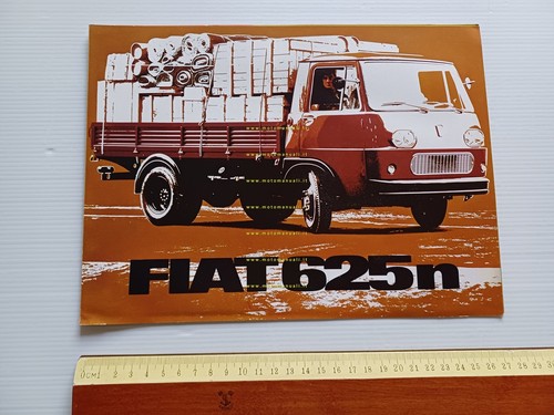 Fiat 625 autocarro depliant - 625, n