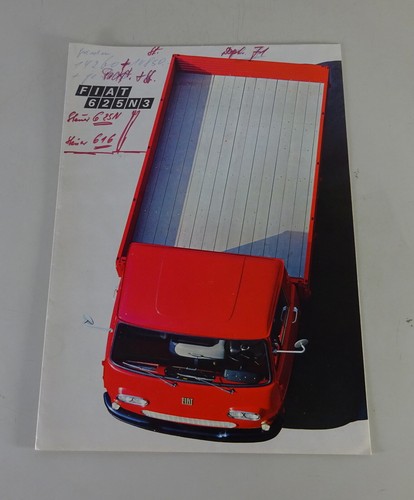 Brochure depliant fiat 625 - fiat,