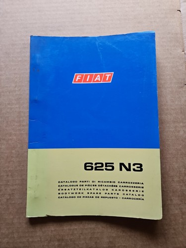 Fiat 625 catalogo - catalogo, parti