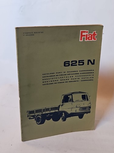 Fiat 625 catalogo parti di - 625,